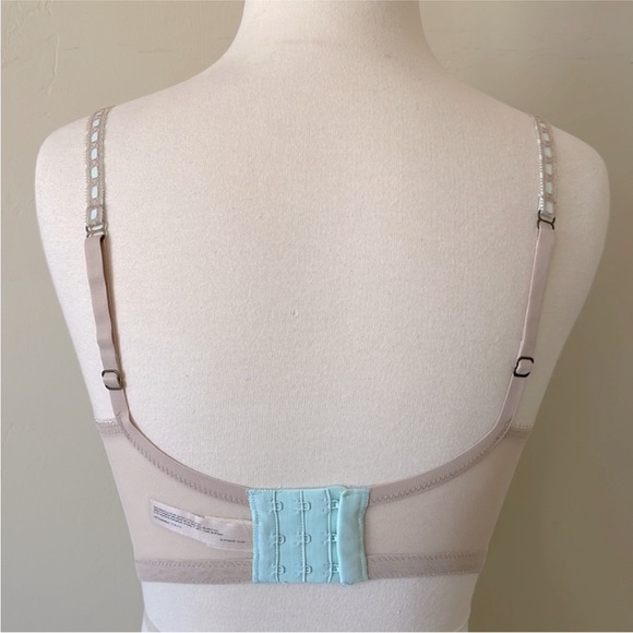 Anthropologie Cream Lace Bra 34C - Picture 3 of 5